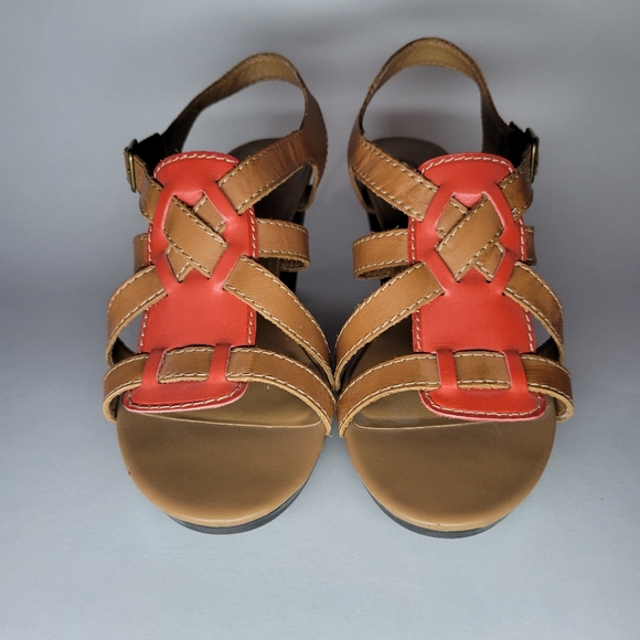 Clarks block heel sandals - Picture 4 of 6